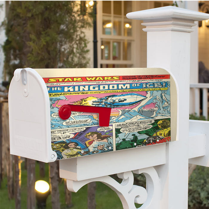 Star Wars Comic Magnetic Mailbox Cover 18" X 21" Outdoor Decor
