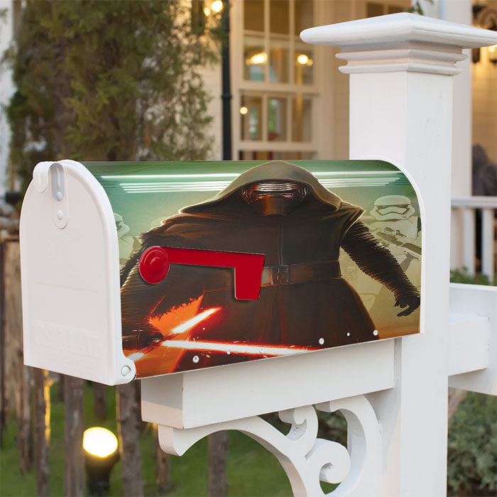 Star Wars Kylo Ren Magnetic Mailbox Cover 18" X 21" Outdoor Decor