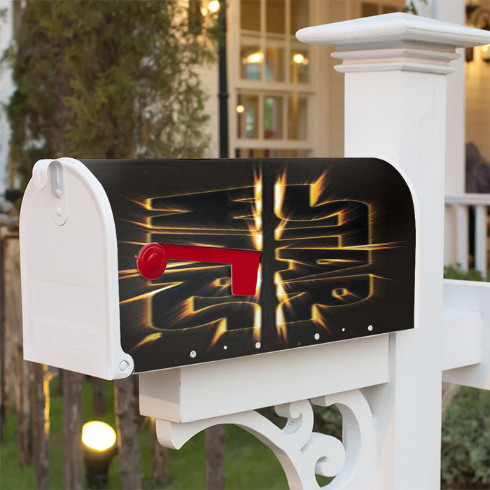 Star Wars Logo Flare Magnetic Mailbox Cover 18" X 21" Outdoor Decor