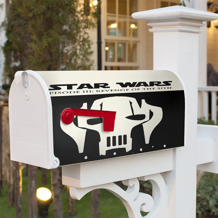 Star Wars Revenge Of The Sith Logo Magnetic Mailbox Cover 18" X 21" Outdoor Decor