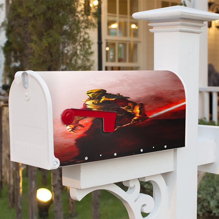 Star Wars Sith Knight Magnetic Mailbox Cover 18" X 21" Outdoor Decor