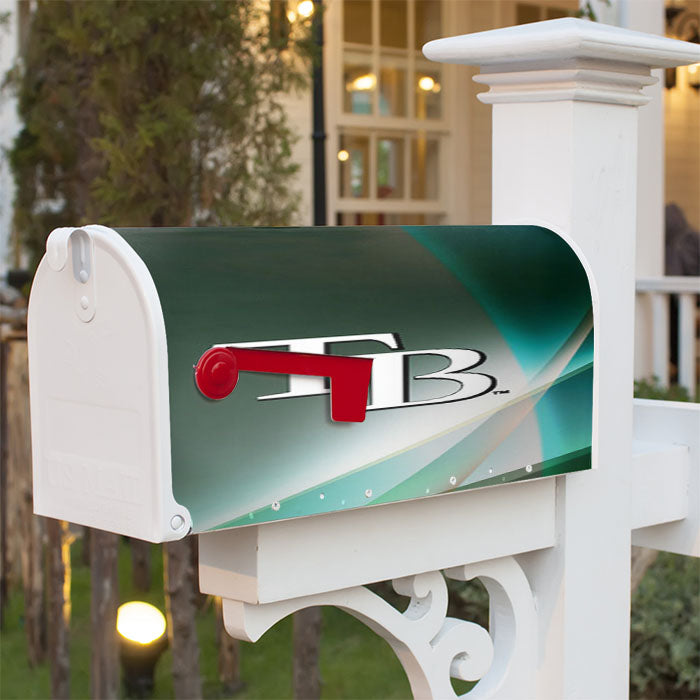 Tampa Bay Rays Green Magnetic Mailbox Cover 18" X 21" Outdoor Decor