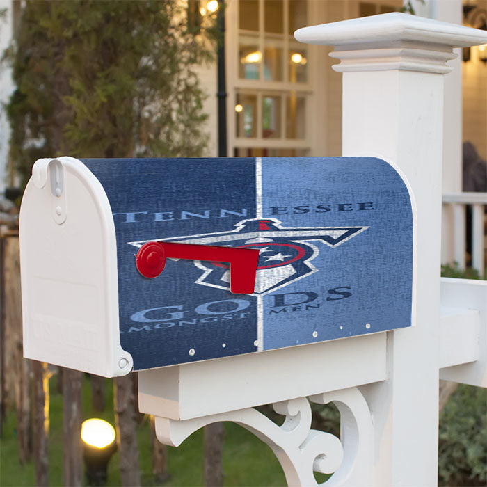 Tennessee Titans Football Magnetic Mailbox Cover 18" X 21" Outdoor Decor