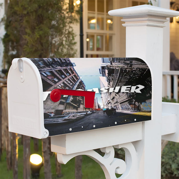 Thrasher Street Magnetic Mailbox Cover 18" X 21" Outdoor Decor