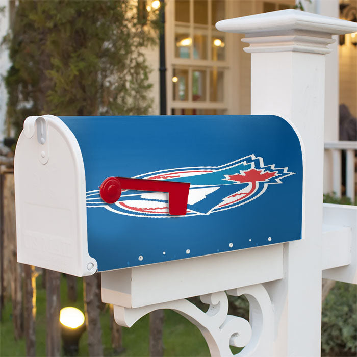 Toronto Blue Jays Mlb Baseball Team Magnetic Mailbox Cover 18" X 21" Outdoor Decor