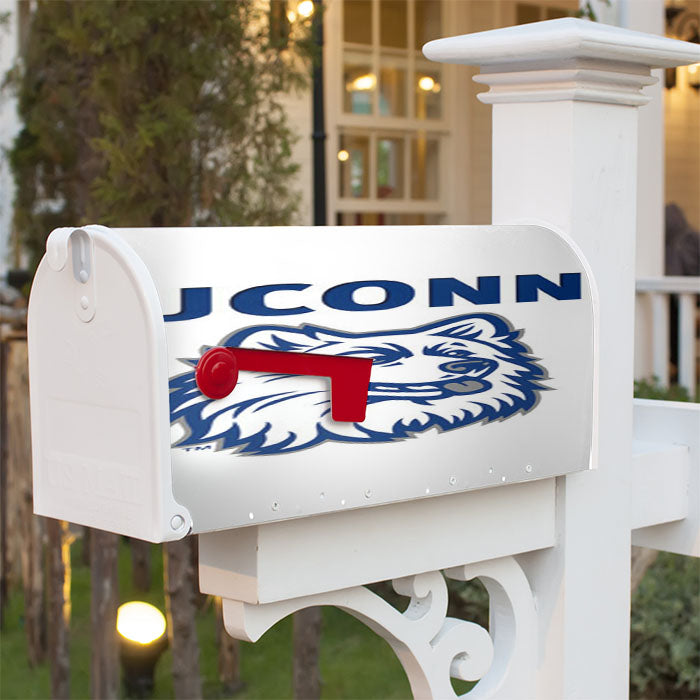 Uconn Symbol Magnetic Mailbox Cover 18" X 21" Outdoor Decor
