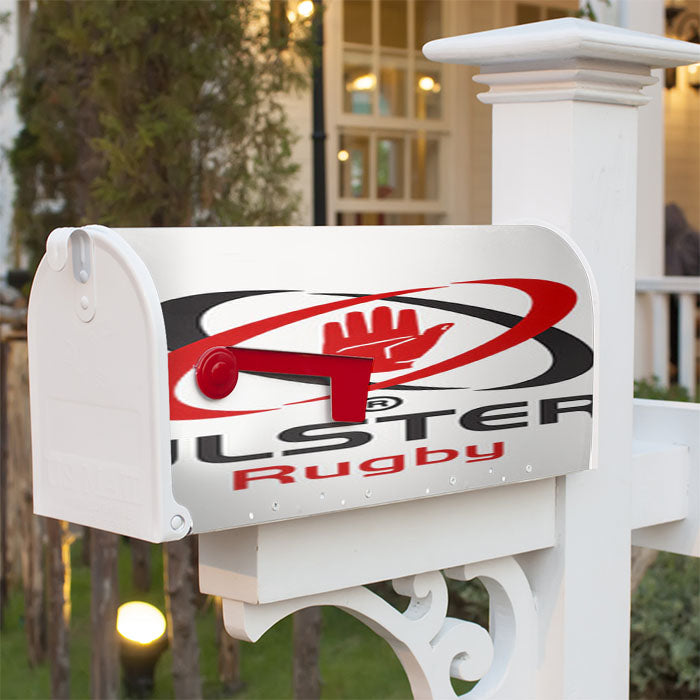 Ulster Rugby Logo Magnetic Mailbox Cover 18" X 21" Outdoor Decor