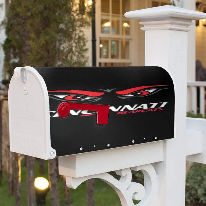 University Of Cincinnati Bearcats Logo Magnetic Mailbox Cover 18" X 21" Outdoor Decor