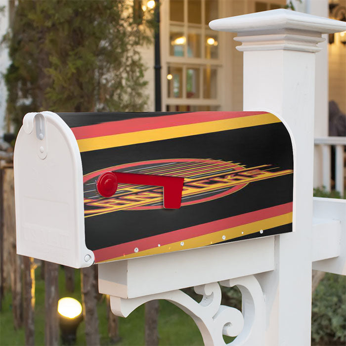 Vancouver Canucks Ice Hockey Team Nhl Magnetic Mailbox Cover 18" X 21" Outdoor Decor