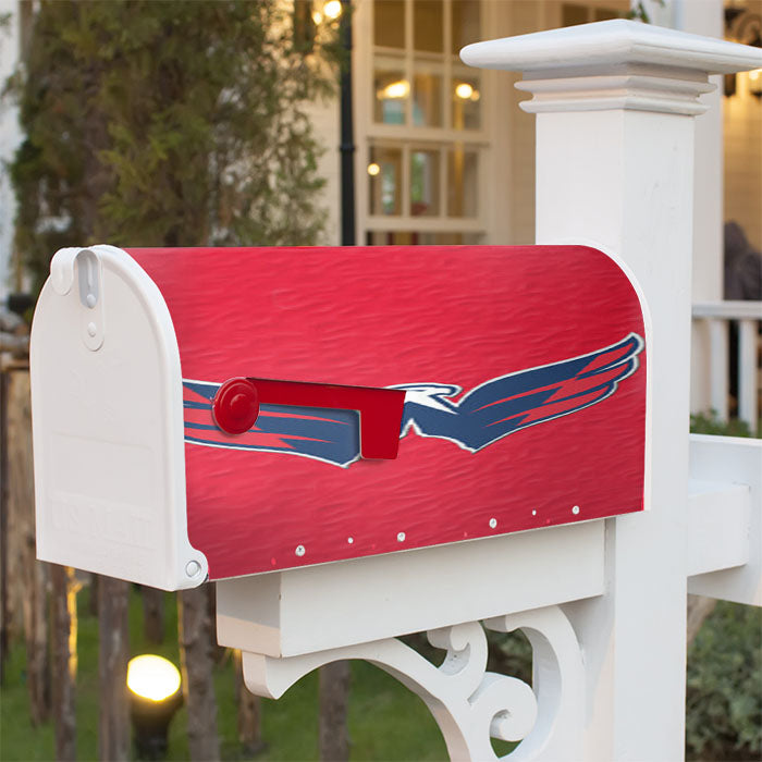 Washington Capitals Hockey Tim Logo Magnetic Mailbox Cover 18" X 21" Outdoor Decor