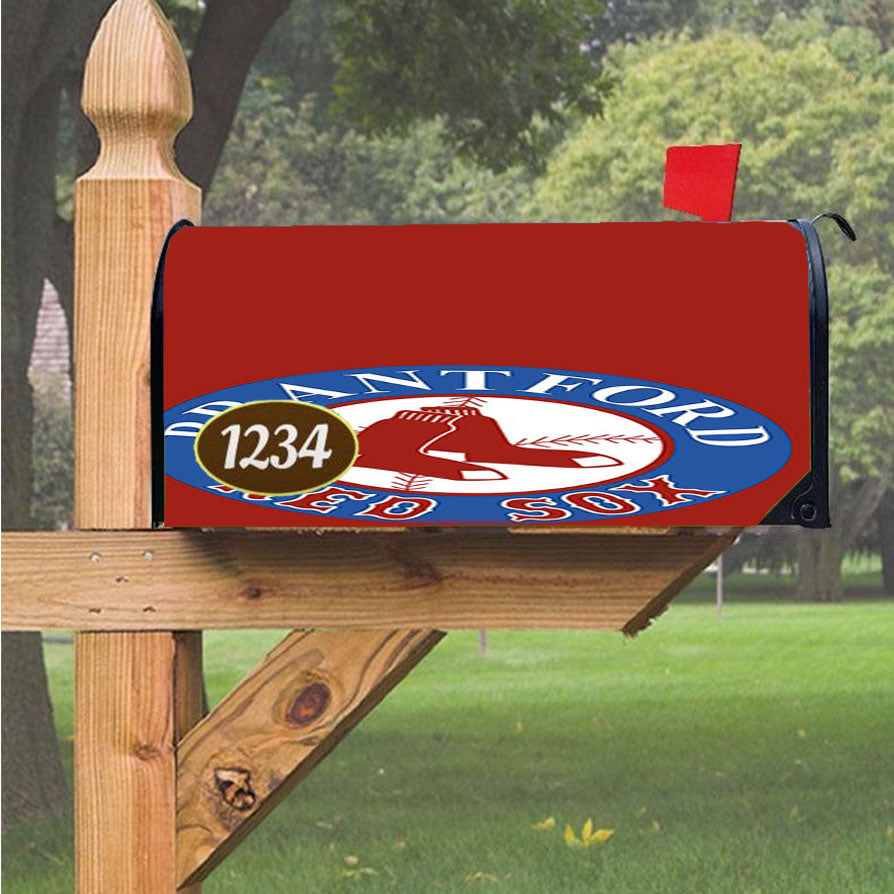 Wonder Woman Gold Logo Magnetic Mailbox Cover 18" x 21" Outdoor Decor