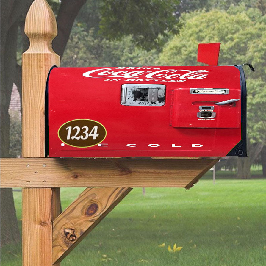 Wonder Woman Gold Logo Magnetic Mailbox Cover 18" x 21" Outdoor Decor
