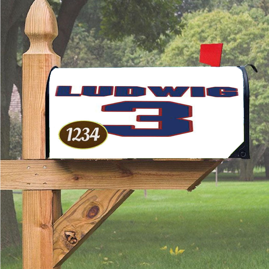Wonder Woman Gold Logo Magnetic Mailbox Cover 18" x 21" Outdoor Decor