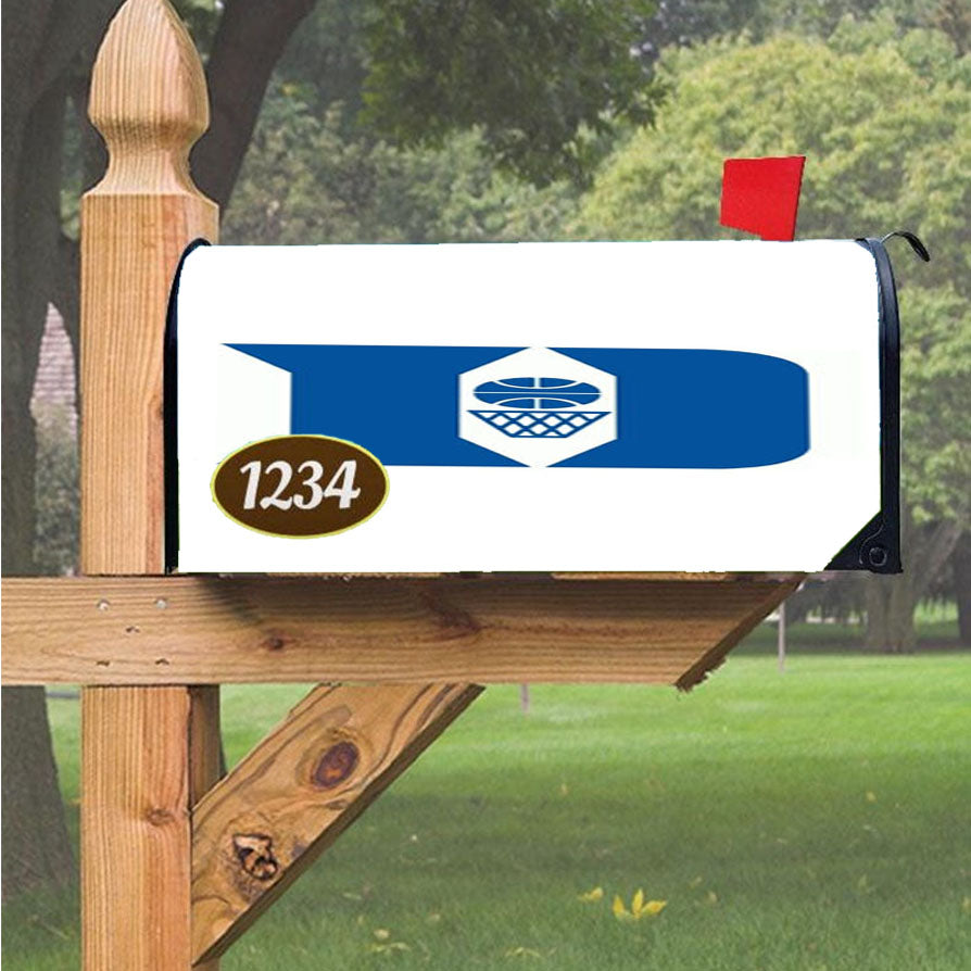 Wonder Woman Gold Logo Magnetic Mailbox Cover 18" x 21" Outdoor Decor
