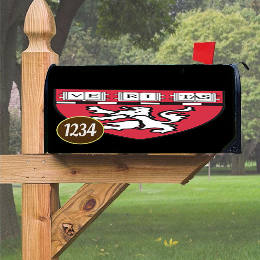 Wonder Woman Gold Logo Magnetic Mailbox Cover 18" x 21" Outdoor Decor