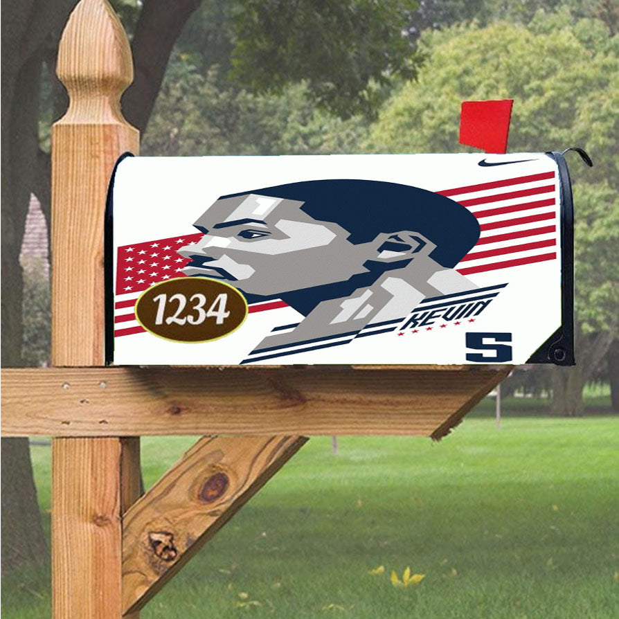 Wonder Woman Gold Logo Magnetic Mailbox Cover 18" x 21" Outdoor Decor