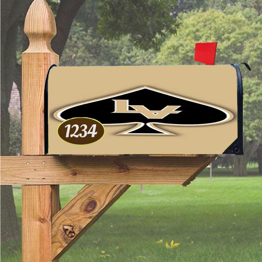 Wonder Woman Gold Logo Magnetic Mailbox Cover 18" x 21" Outdoor Decor
