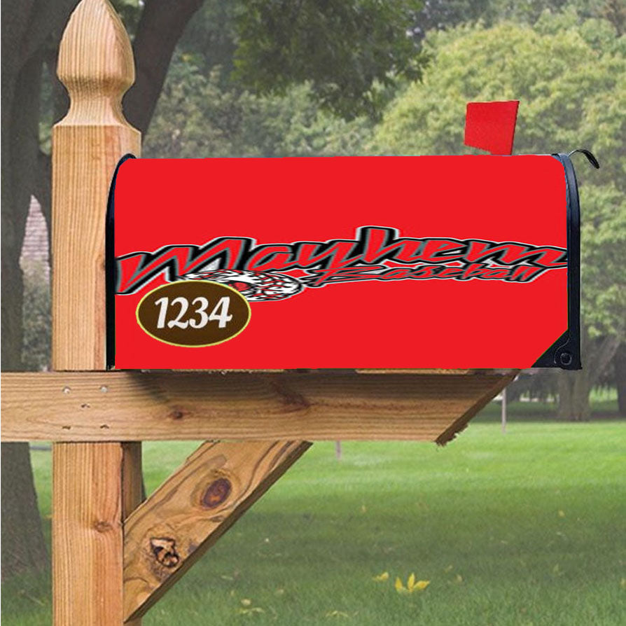 Wonder Woman Gold Logo Magnetic Mailbox Cover 18" x 21" Outdoor Decor