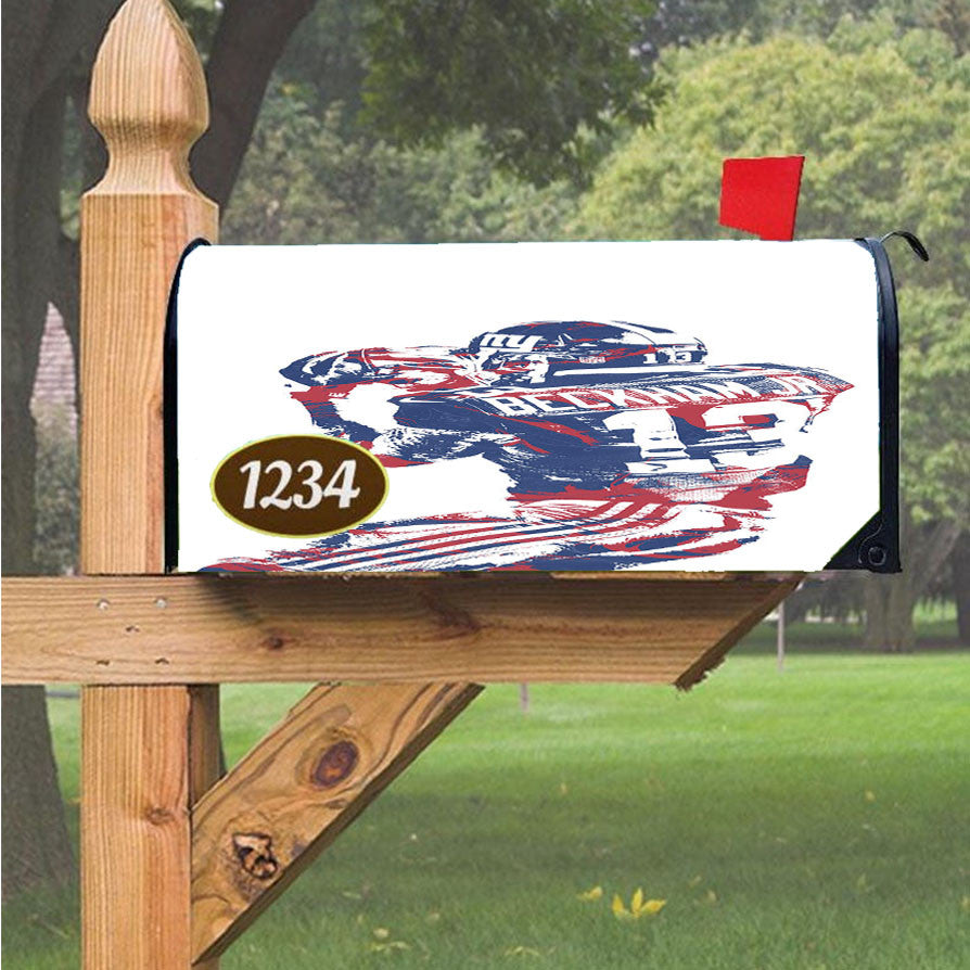 Odell Beckham 13 Magnetic Mailbox Cover 18" X 21" Outdoor Decor