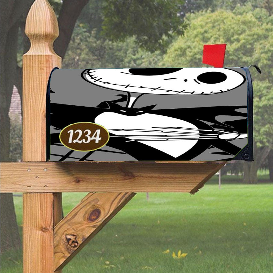 The Nightmare Before Christmas Disney 22 Magnetic Mailbox Cover 18" X 21" Outdoor Decor