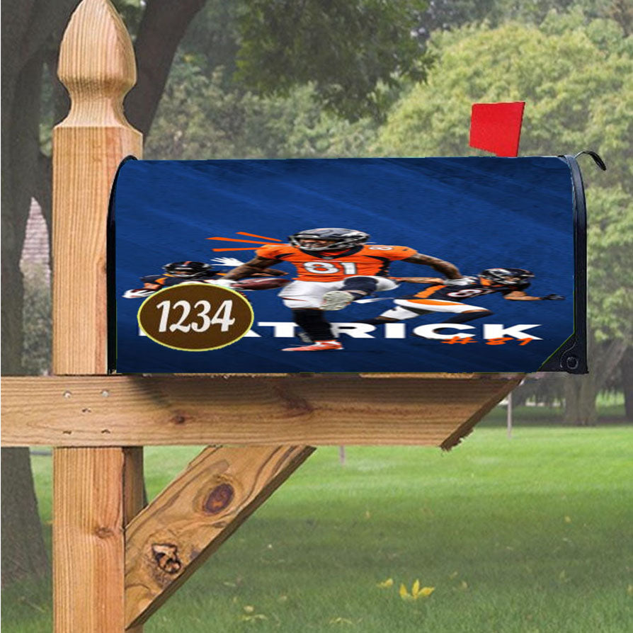Wonder Woman Gold Logo Magnetic Mailbox Cover 18" x 21" Outdoor Decor