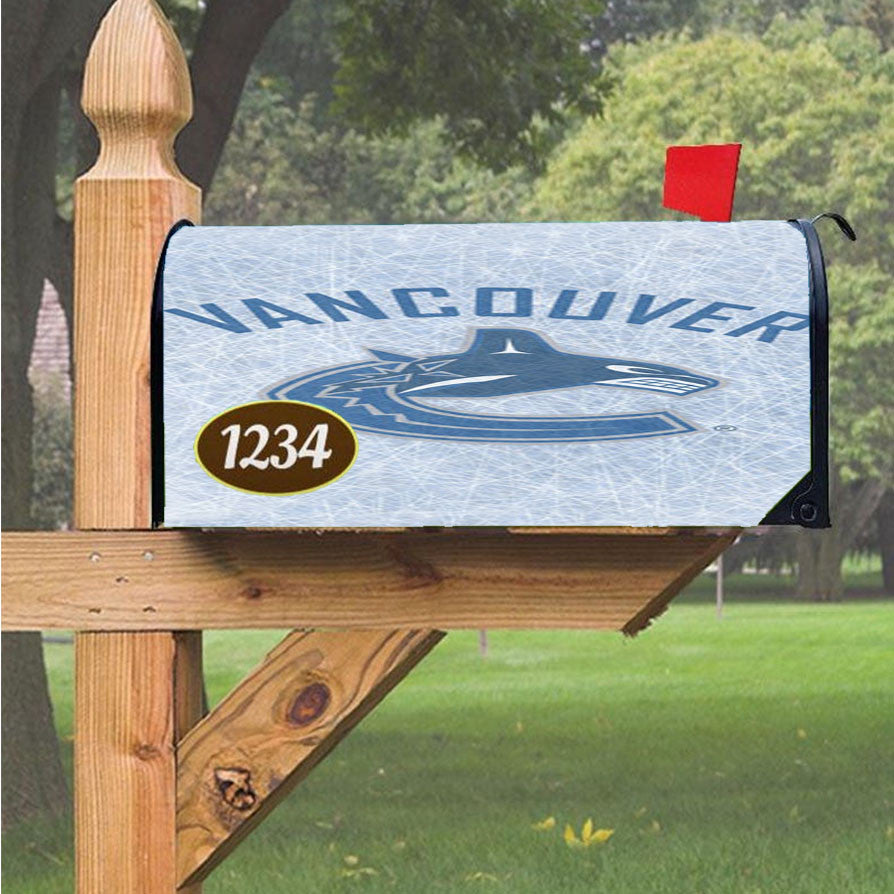 Vancouver Logo Magnetic Mailbox Cover 18" X 21" Outdoor Decor