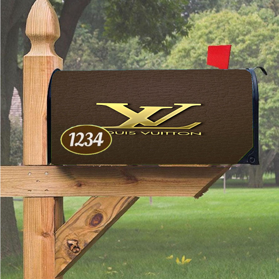 Louis Vuitton Art Magnetic Mailbox Cover 18" x 21" Outdoor Decor