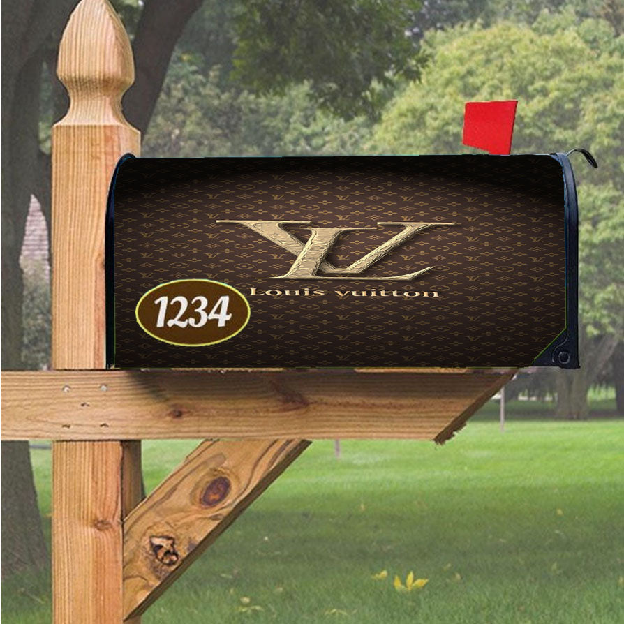 Louis Vuitton Nobel Magnetic Mailbox Cover 18" x 21" Outdoor Decor
