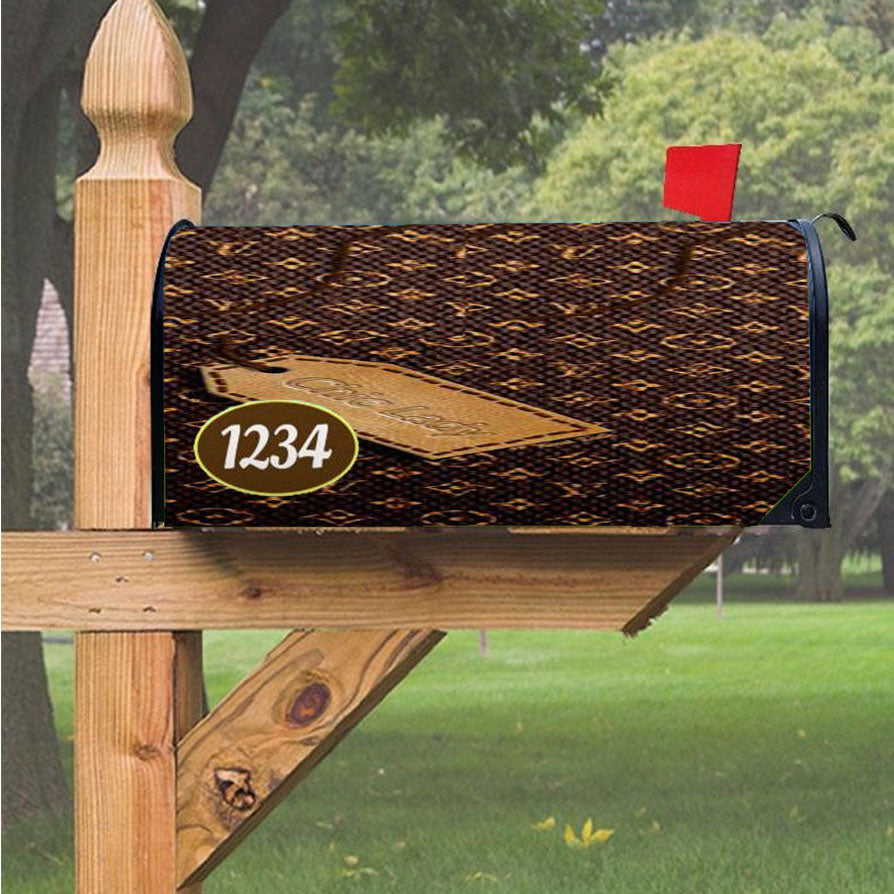 Louis Vuitton Paper Tag Magnetic Mailbox Cover 18" x 21" Outdoor Decor