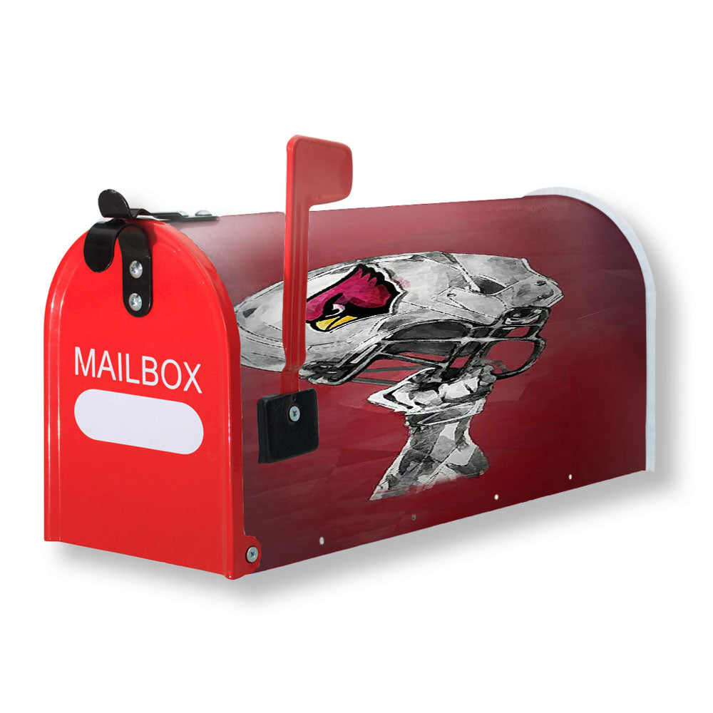 Arizona Cardinals Helmets Magnetic Mailbox Cover - 18.0" x 21.0"