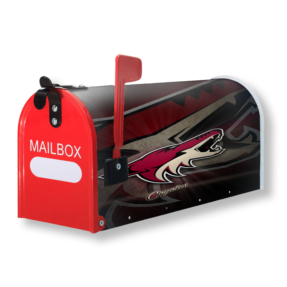 Arizona Coyotes Wolf Nhl Logo Magnetic Mailbox Cover - 18.0" x 21.0"