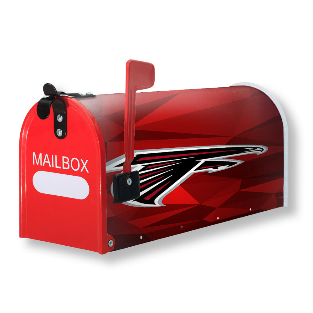 Atlanta Falcons Helmet Logo Pearl Magnetic Mailbox Cover - 18.0" x 21.0"