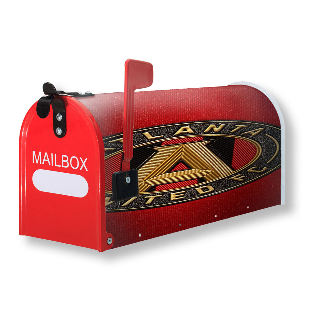 Atlanta United Fc Logo Magnetic Mailbox Cover - 18.0" x 21.0"