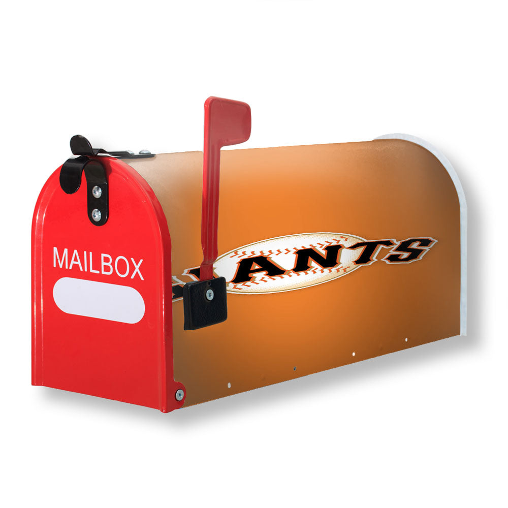 Baseball - San Francisco Giants Wallpaper Magnetic Mailbox Cover - 18.0" x 21.0"