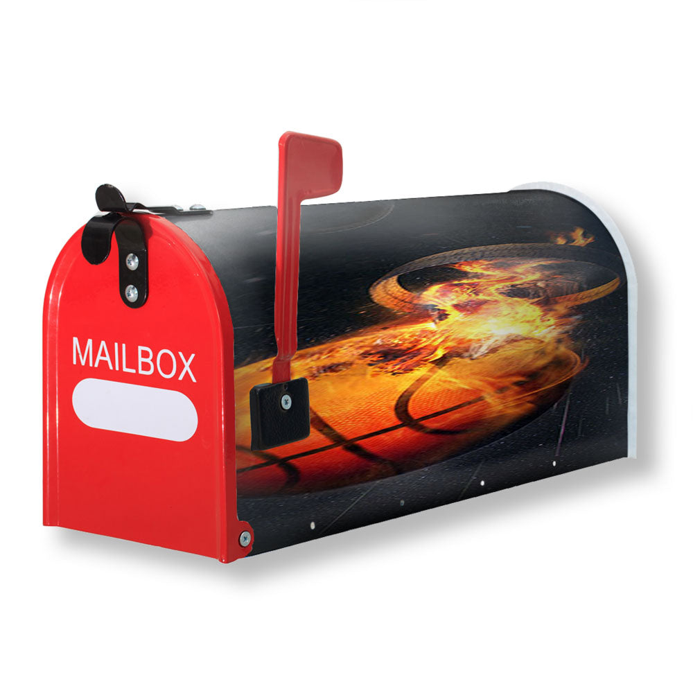 Basket Ball Magnetic Mailbox Cover - 18.0" x 21.0"