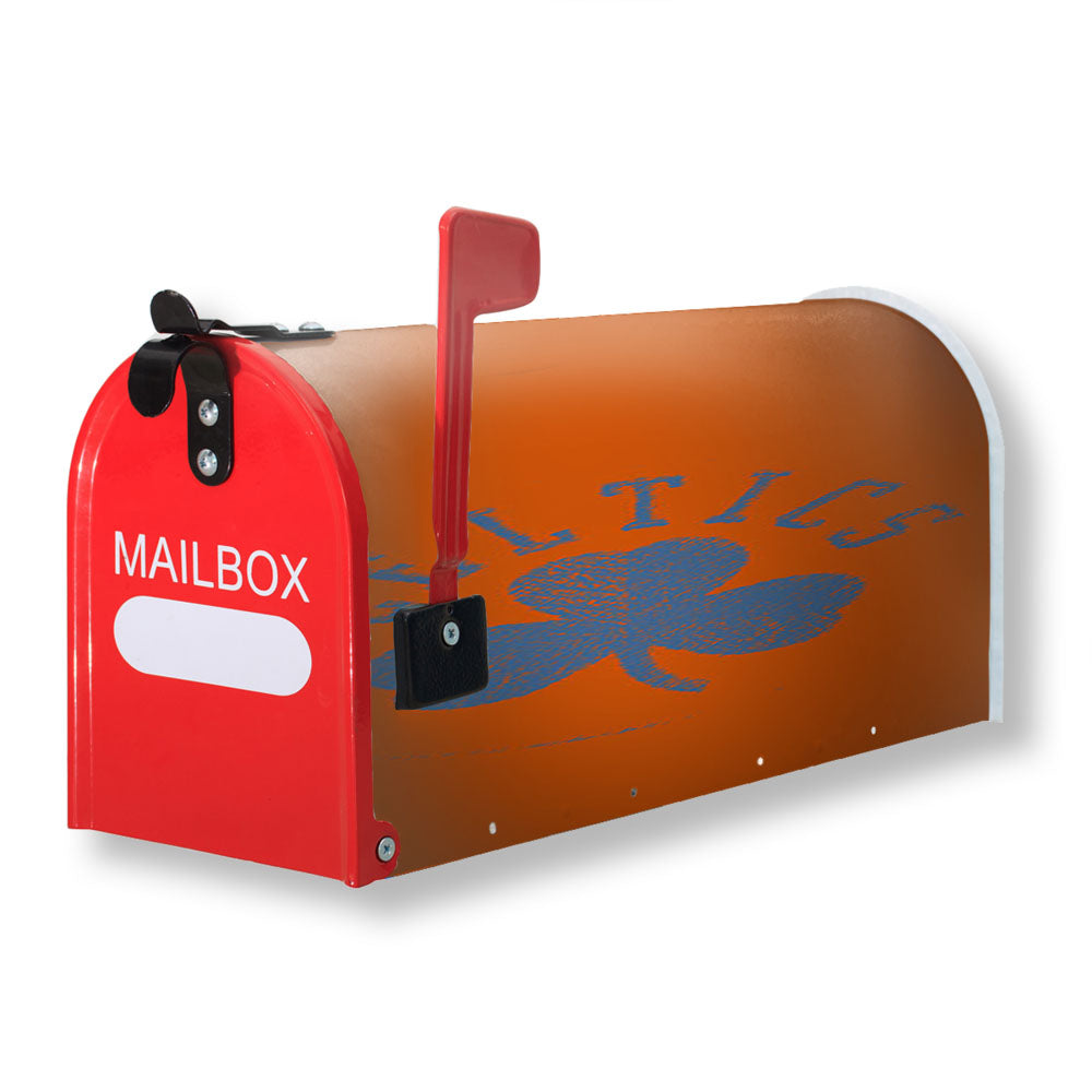 Blue Boston Celtics Magnetic Mailbox Cover - 18.0" x 21.0"