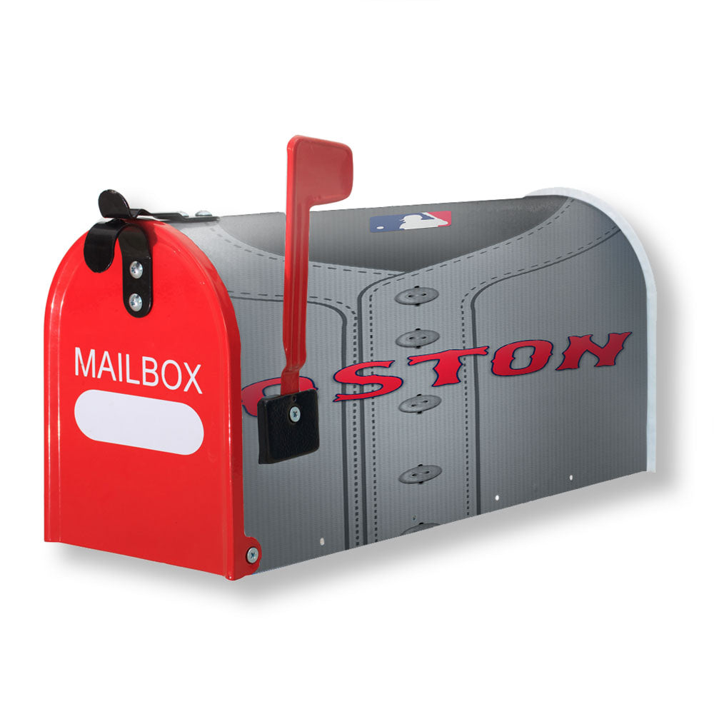 Boston Baseball Uniform Magnetic Mailbox Cover - 18.0" x 21.0"