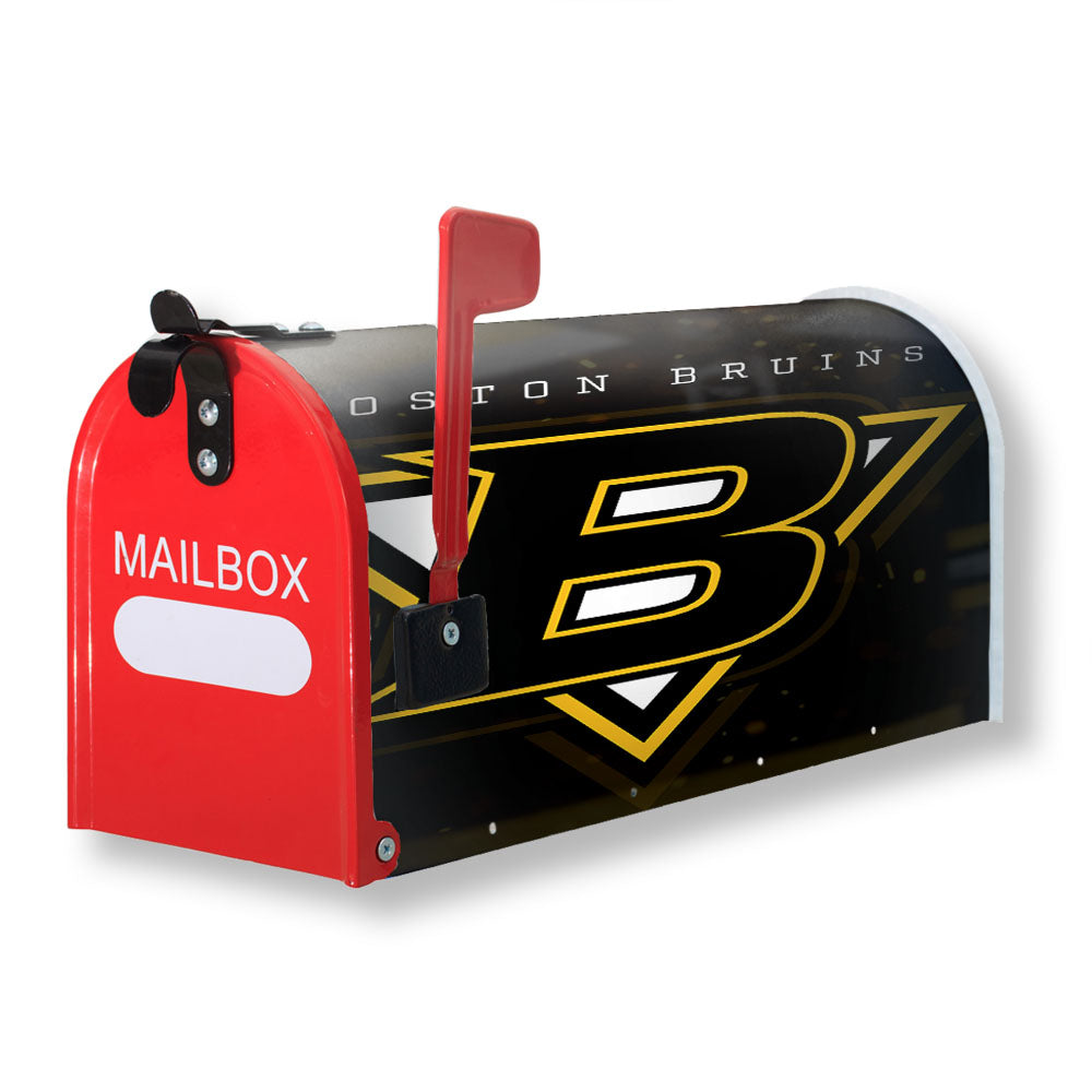 Boston Bruins Hockey Team Magnetic Mailbox Cover - 18.0" x 21.0"
