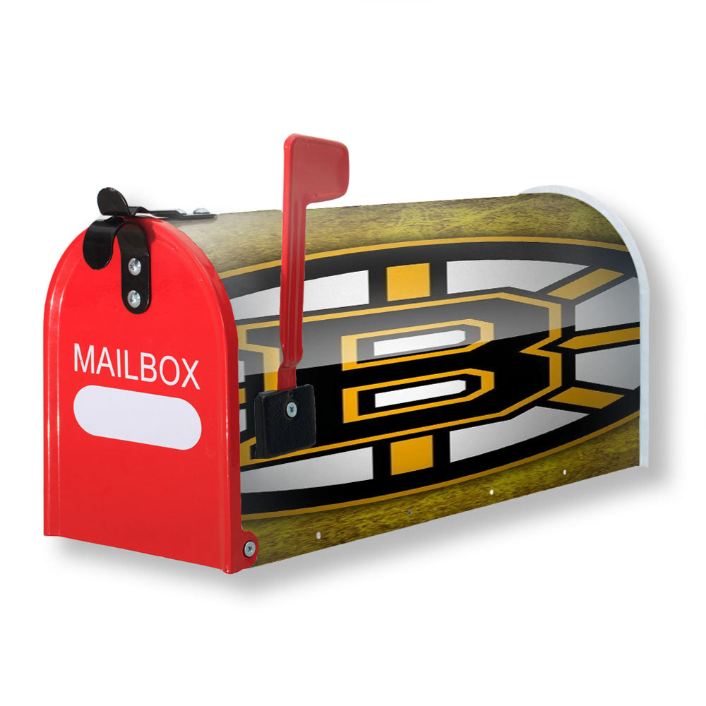 Boston Bruins Logo Image Magnetic Mailbox Cover - 18.0" x 21.0"