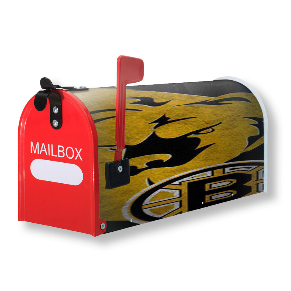 Boston Bruins Nhl Sport Logo Magnetic Mailbox Cover - 18.0" x 21.0"