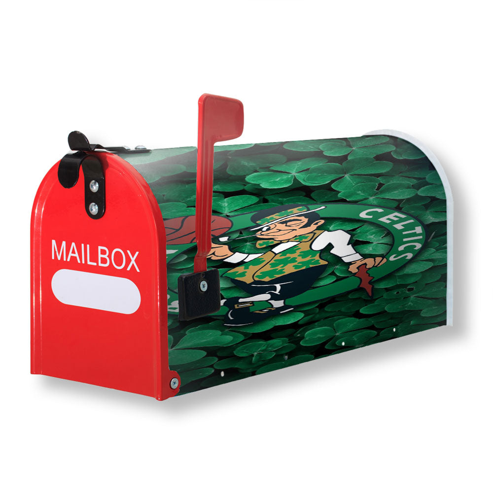 Boston Celtics Basket Ball Club Magnetic Mailbox Cover - 18.0" x 21.0"
