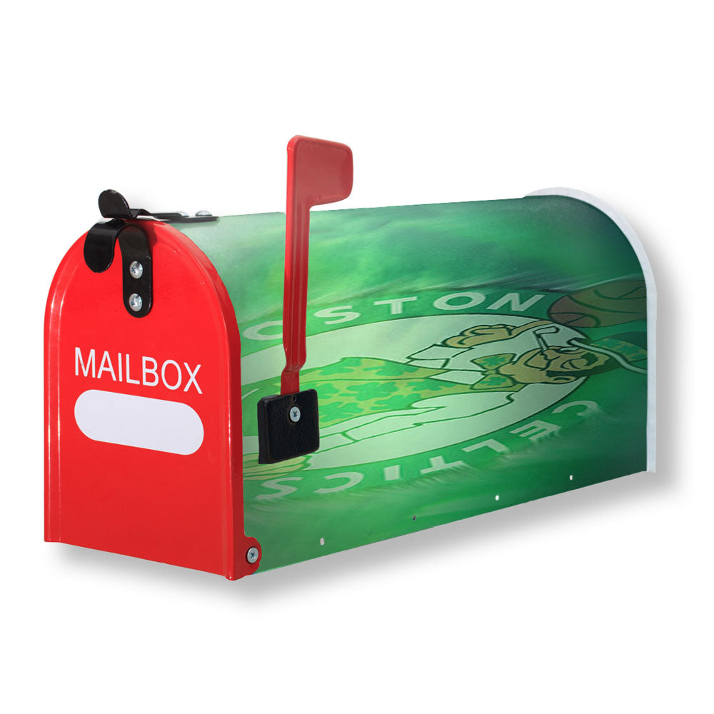 Boston Celtics Green Cover Magnetic Mailbox Cover - 18.0" x 21.0"