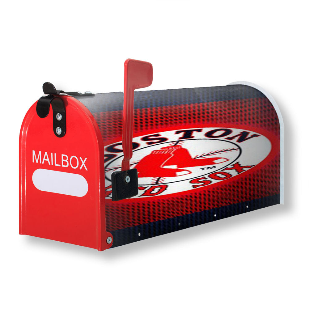 Boston Red Sox Mlb Sport Logo Magnetic Mailbox Cover - 18.0" x 21.0"