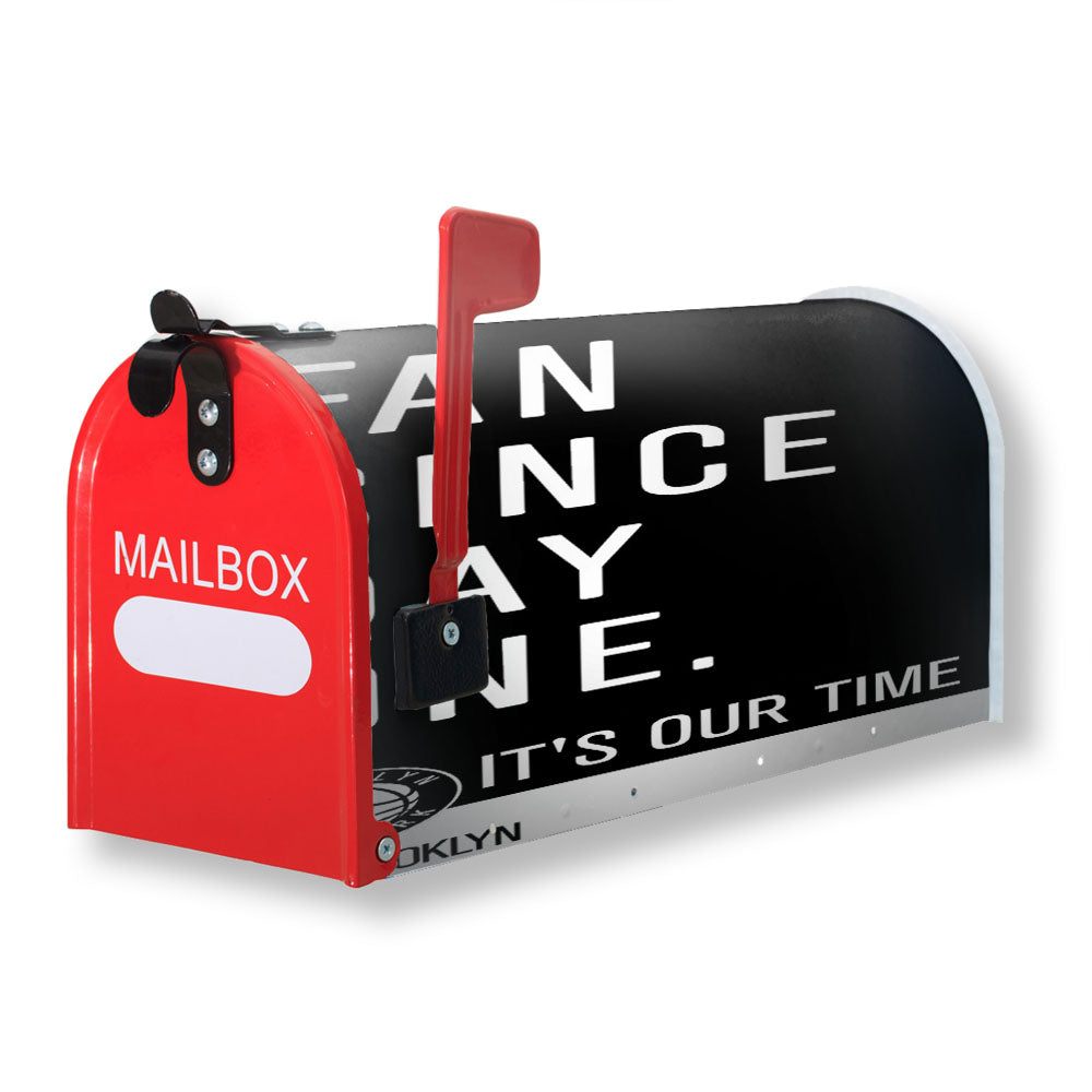 Brooklyn Nets Fan Since Day One Magnetic Mailbox Cover - 18.0" x 21.0"