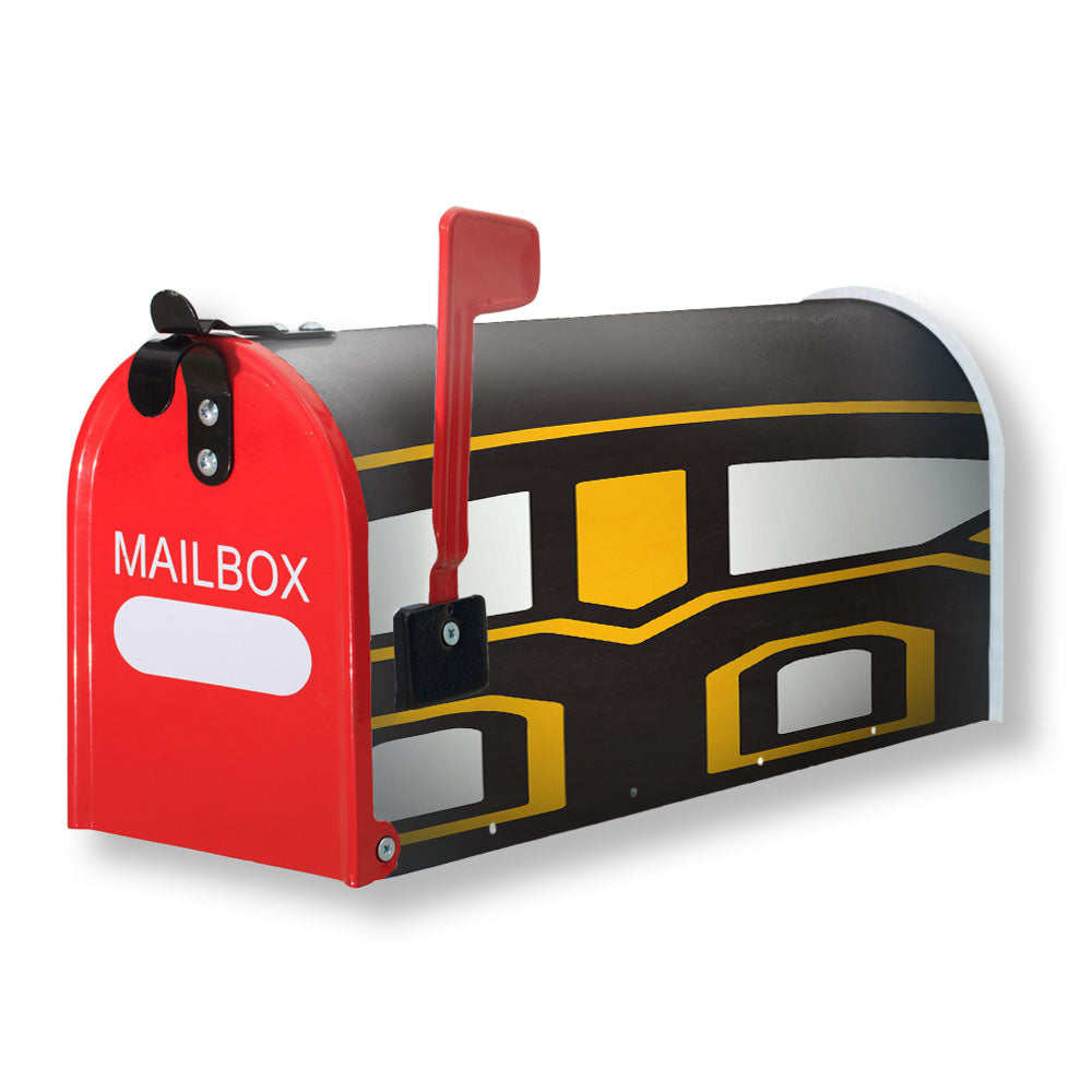 Bruins Boston Logo Texture Magnetic Mailbox Cover - 18.0" x 21.0"