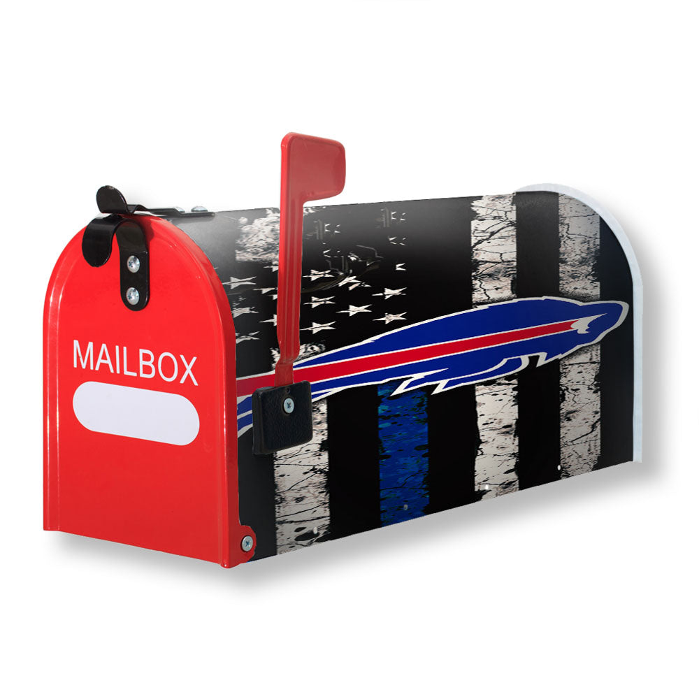 Buffalo Bills Blue Thin Magnetic Mailbox Cover - 18.0" x 21.0"