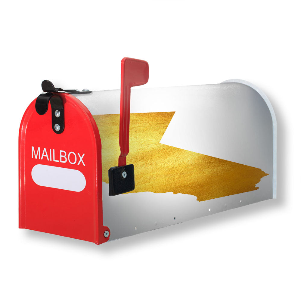 California Golden State Map Magnetic Mailbox Cover - 18.0" x 21.0"