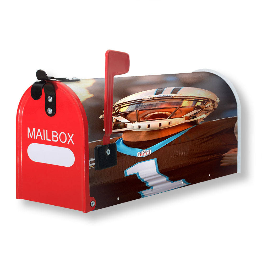 Cam Newton On Fire 2 Magnetic Mailbox Cover - 18.0" x 21.0"