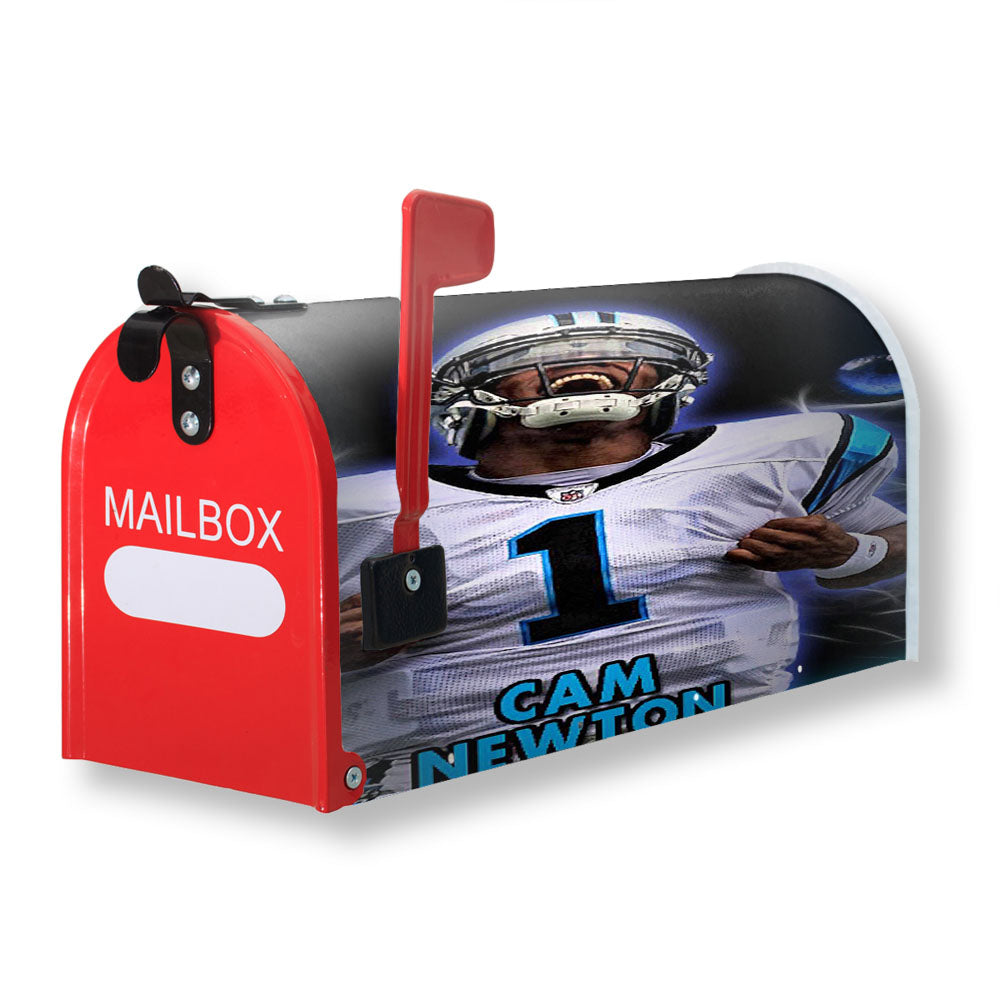Cam Newton Panthers Eyes Magnetic Mailbox Cover - 18.0" x 21.0"