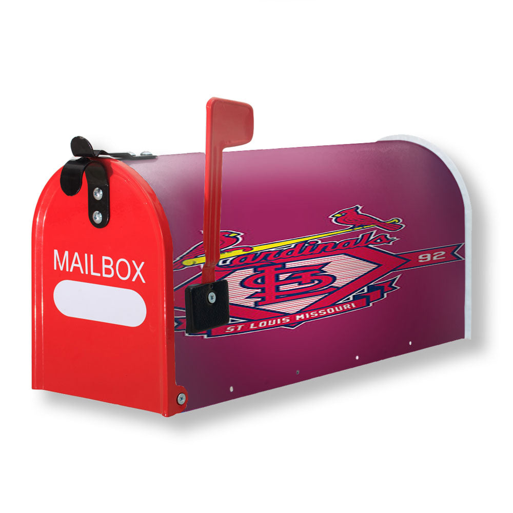 Cardinals Pink Magnetic Mailbox Cover - 18.0" x 21.0"